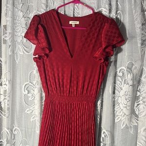 Scarlet Mid-Calf Retro Dress